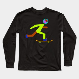 enjoy skateboarding Long Sleeve T-Shirt